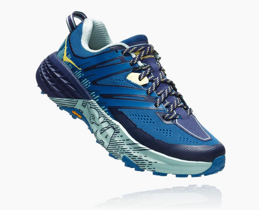 Dámske Trail Tenisky Hoka One One Lacno - Speedgoat 3 - Modre 92043-IFBQ